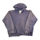 Vintage 1990s Smitty's Thermal Lined Streetwear Blank Full Zip Hoodie Sweatshirt Men's L