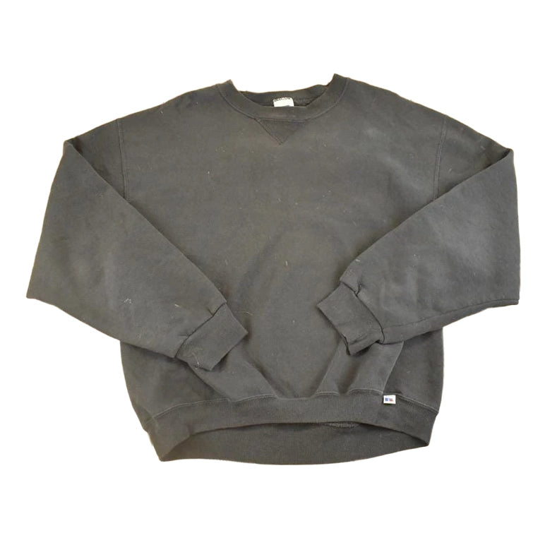 Vintage 1990s Russell Athletics Streetwear Blank Crewneck Sweatshirt Men's M