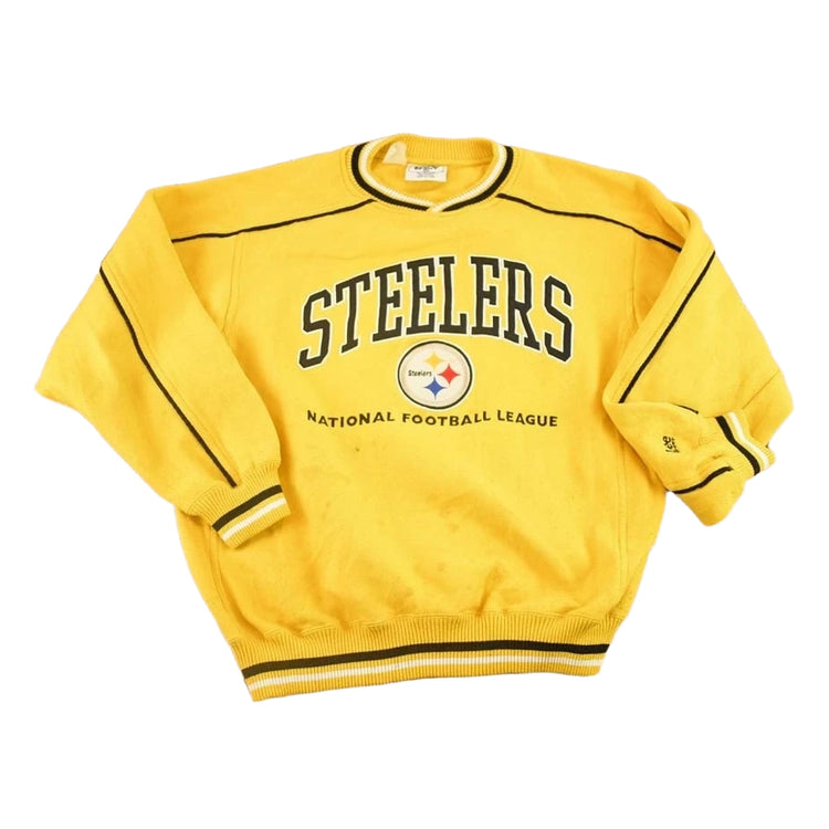Vintage 1990s Pittsburgh Steelers Lee Sport Crewneck Sweatshirt Men's M