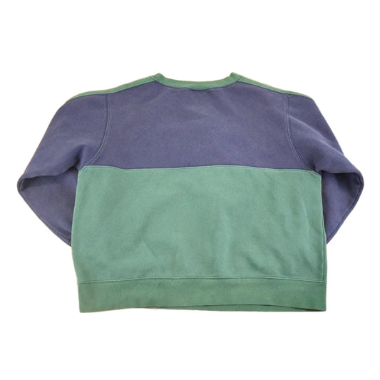 Vintage 1990s Winnie The Pooh Eeyore Color Block Disney Sweatshirt Men's L