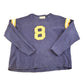 Vintage 1990s Steve And Barrys Number Eight Souvenir Crewneck Sweatshirt Mens XL