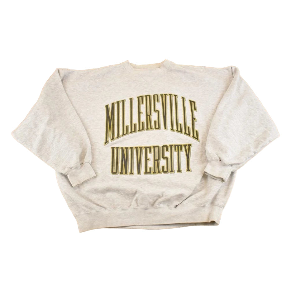 Vintage 1990s Millersville University Crewneck Sweatshirt Men's XL
