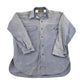 Vintage 1990s Eddie Bauer Thrashed Denim Button Up Shirt Men's L
