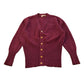 Vintage 1970s Wallachs Wool Knit Cardigan Sweater Men's Large