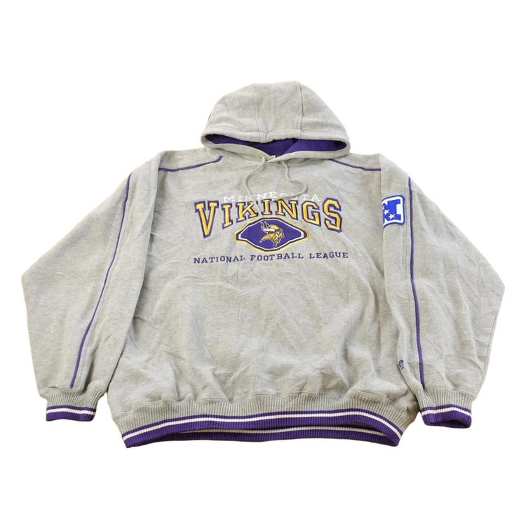 Vintage 1990s Minnesota Vikings Lee Sport NFL Hoodie Men's L