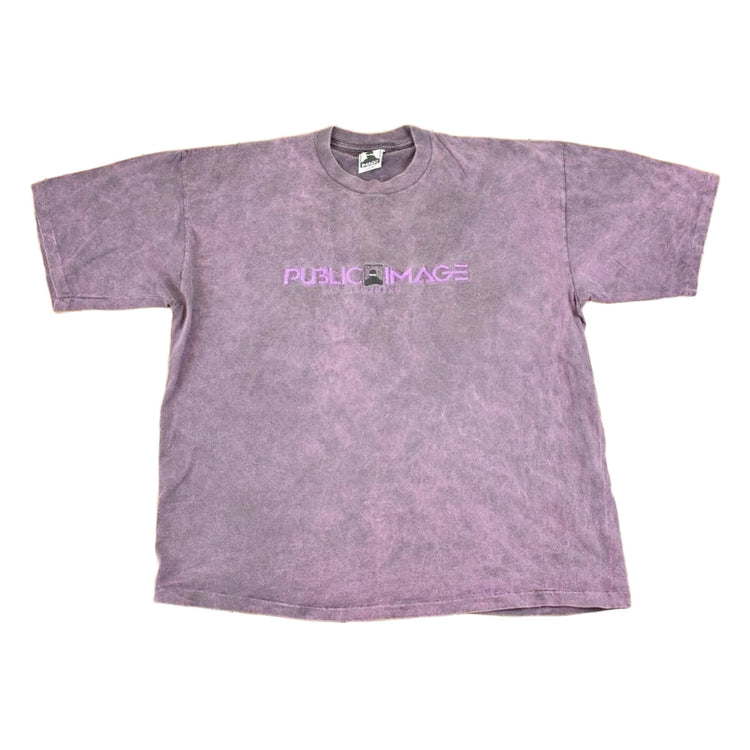 Vintage 1990's Public Image Acid Wash Souvenir Streetwear T-Shirt Men's L