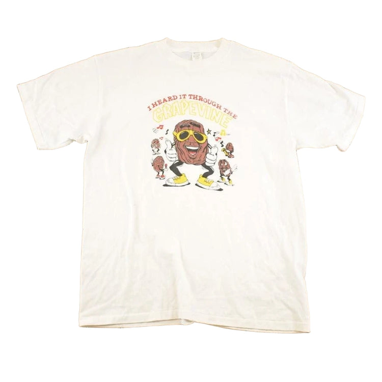 Vintage 1990's California Raisins Heard It Through The Grapevine Souvenir T-Shirt Men's M