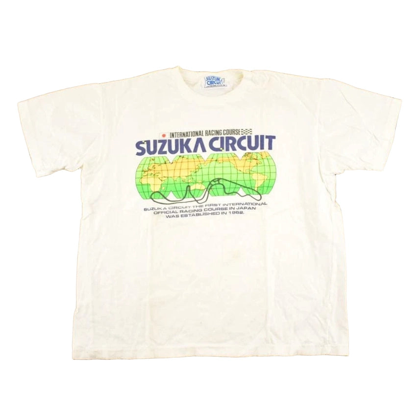 Vintage 1990's Suzuka Circuit Japan Souvenir Racing T-Shirt Men's L