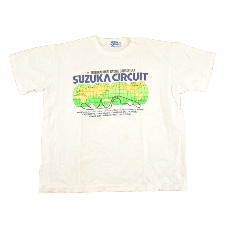 Vintage 1990's Suzuka Circuit Japan Souvenir Racing T-Shirt Men's L