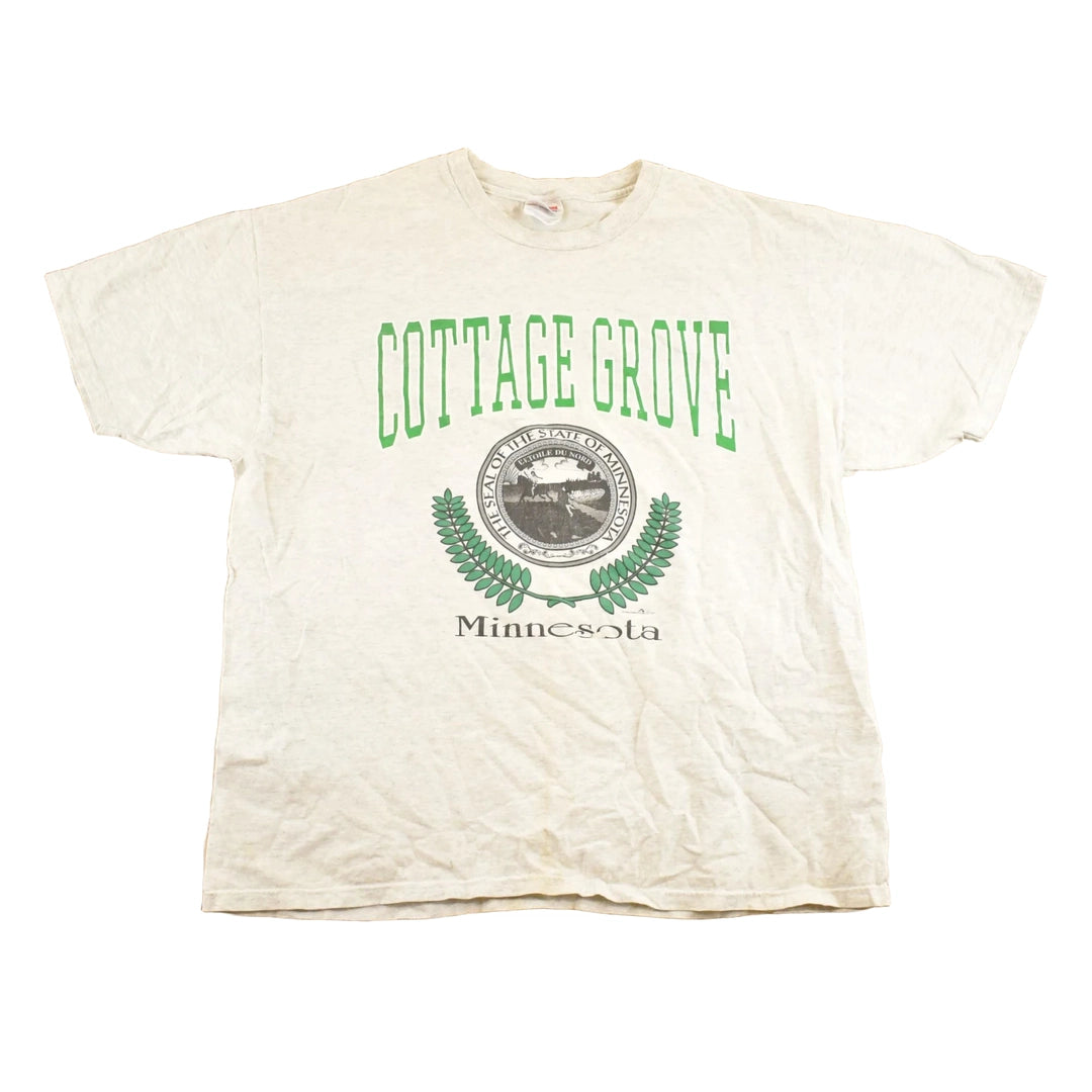 Vintage 1990's Cottage Grove Minnesota Souvenir Travel T-Shirt Mens L