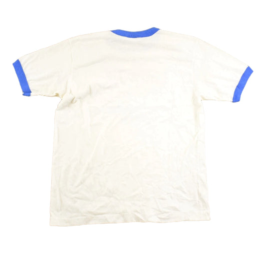 Vintage 1980's Life's Work Souvenir Ringer T-Shirt Mens S