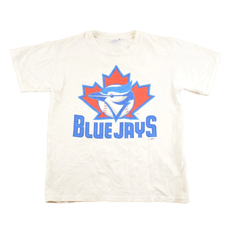Vintage 1990's Toronto Blue Jays MLB Jay Cru Souvenir Baseball T-Shirt Mens M