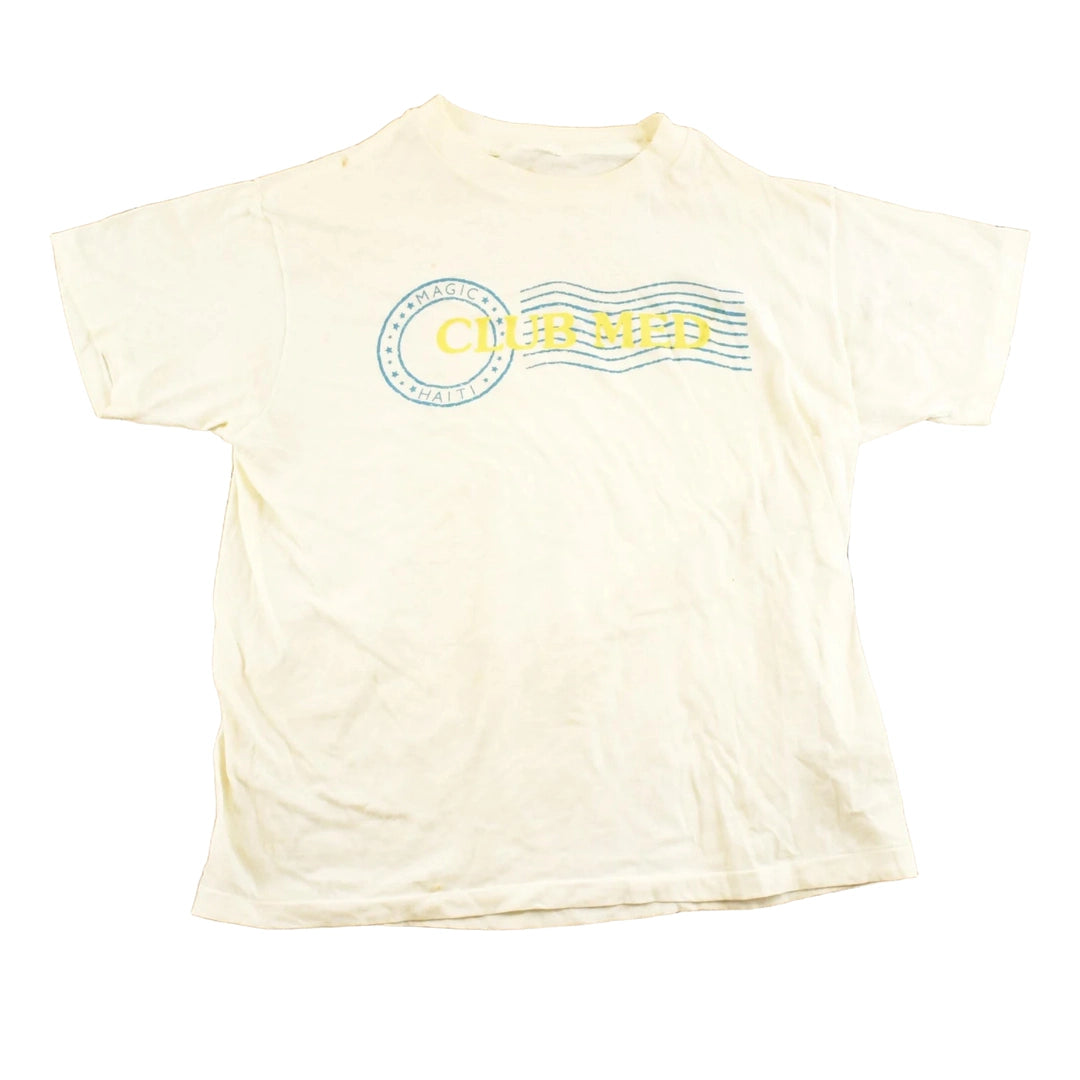 Vintage 1980's Club Med Souvenir Travel T-Shirt Mens M