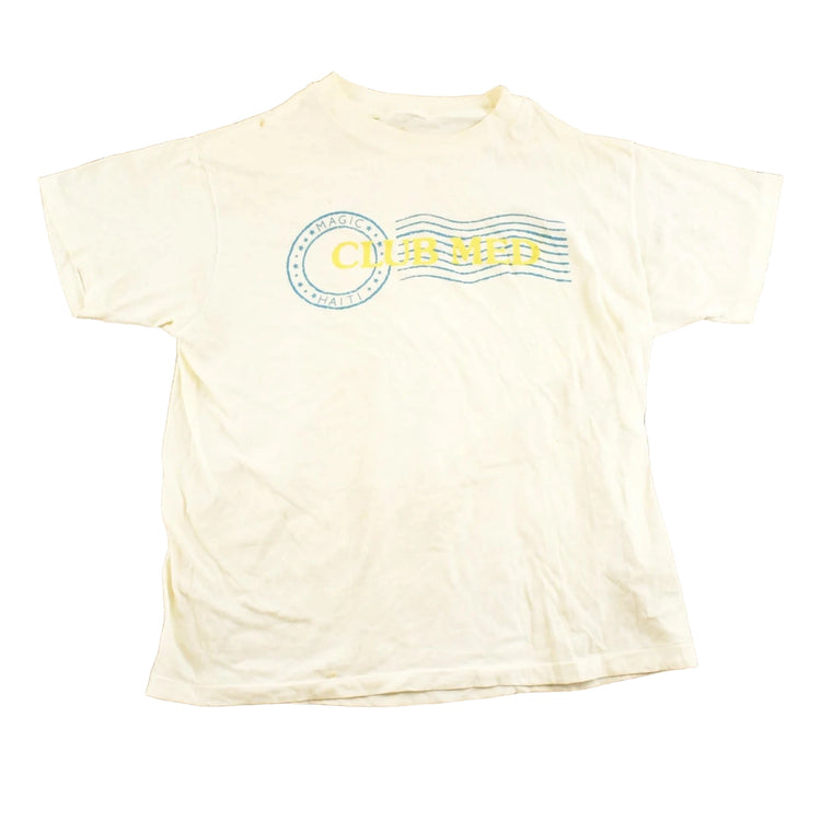 Vintage 1980's Club Med Souvenir Travel T-Shirt Mens M