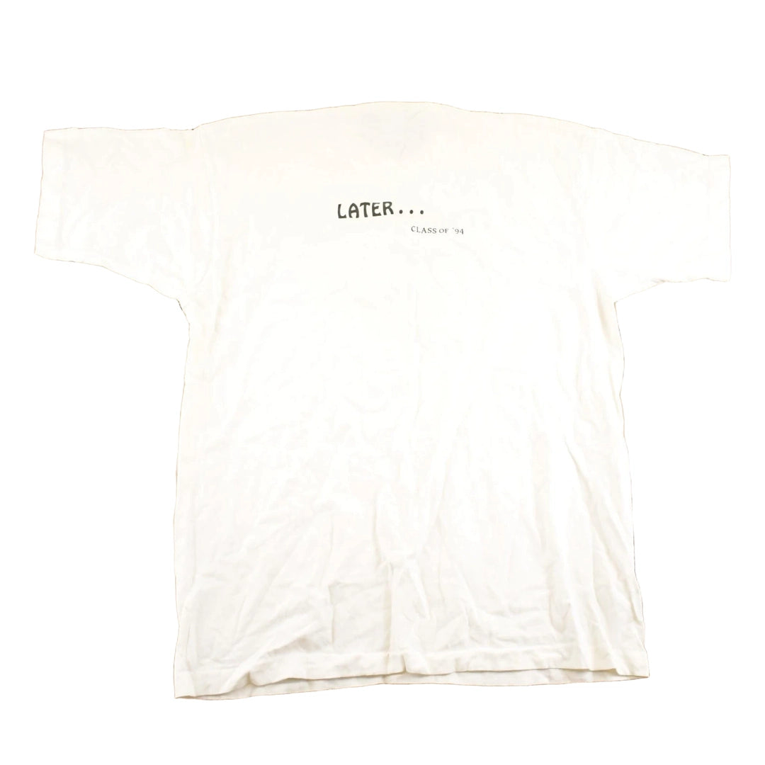 Vintage 1994 Later Class Of 94 Souvenir Travel T-Shirt Mens L