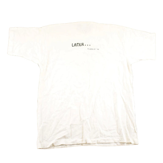 Vintage 1994 Later Class Of 94 Souvenir Travel T-Shirt Mens L