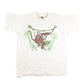 Vintage 1990's Reading Monkey Funny Cartoon Souvenir T-Shirt Youth L Men's Large