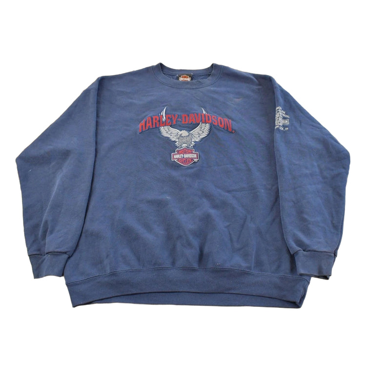 Vintage 2000s Harley Davidson Motorcycles Crewneck Sweatshirt Men's XL
