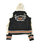 Vintage 2000s Harley Davidson Embroidered Full Zip Hoodie Sweatshirt Women's Medium