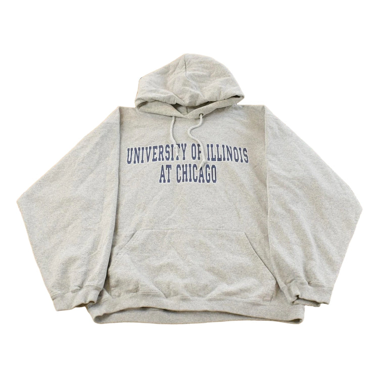 Vintage 1990s University of Illinois at Chicago Collegiate Hoodie Sweatshirt Men's M