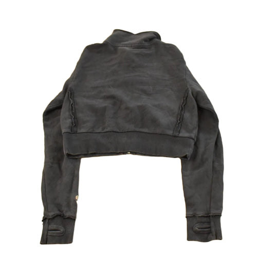 Vintage Y2K Element Embroidered Full Zip Sweatshirt Women's S Cropped
