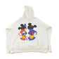 Vintage 1980s Mickey Mouse Walt Disney Graphic Raglan Hoodie Men's M