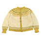 Vintage 1980s Sundt Hand Knit Wool Cardigan Sweater Women's M