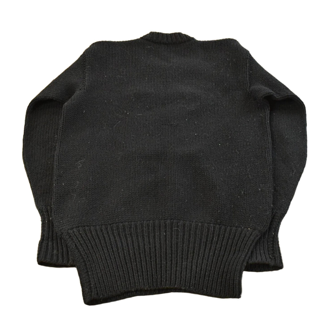 Vintage 1940s Lanza Knit Collegiate Varsity Style Sweater Men's Medium