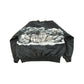 Vintage 1990s Wolf Theme All Over Print Henley Sweatshirt Men's 2XL