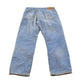 Vintage 1980s Wrangler Fleece Lined Patchwork Denim Jeans Men's 32 x 27