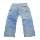 Vintage 1970s Wrangler Distressed Denim Jeans Men's 34 x 29