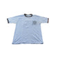 Vintage 1980s Army Fort Gordon Graphic Ringer T-Shirt Men's L