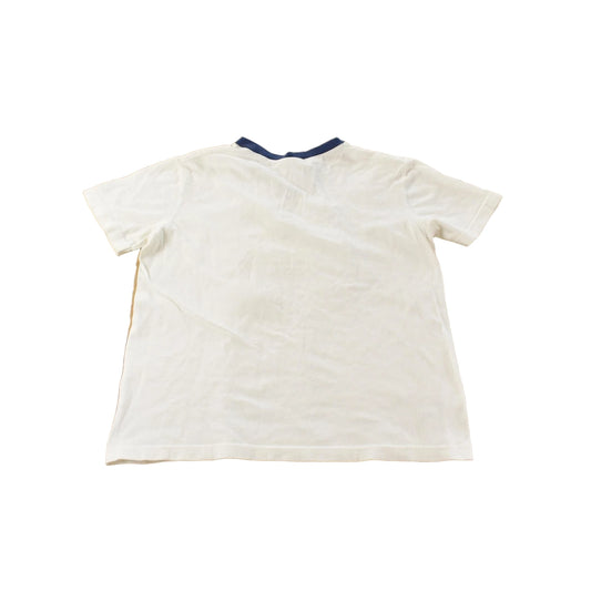 Vintage 1990s Nike Swoosh V-Neck T-Shirt Women's Large