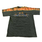 Vintage 1990s Extreme Limit Flames Dragon Graphic T-Shirt Men's M