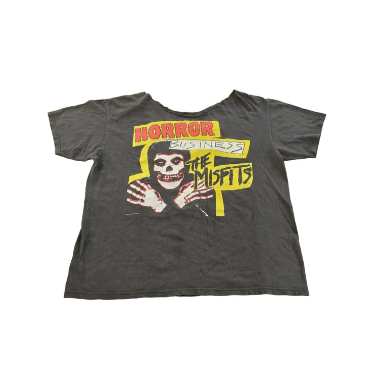 Vintage 1996 The Misfits Horror Business Thrashed Graphic Band T-Shirt Men's L