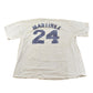 Vintage 1990s New York Yankees Tino Martinez MLB Graphic T-Shirt Men's 2XL