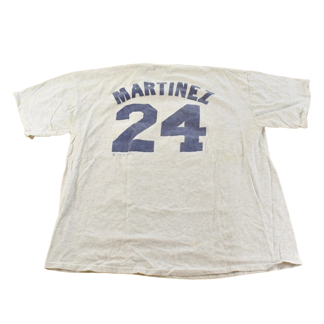 Vintage 1990s New York Yankees Tino Martinez MLB Graphic T-Shirt Men's 2XL