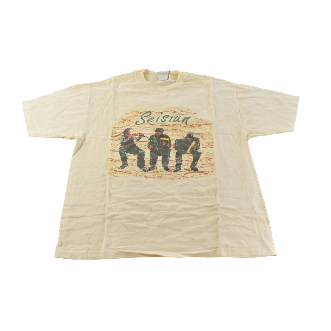 Vintage 1990s Seisiun Irish Music Souvenir T-Shirt Men's XL