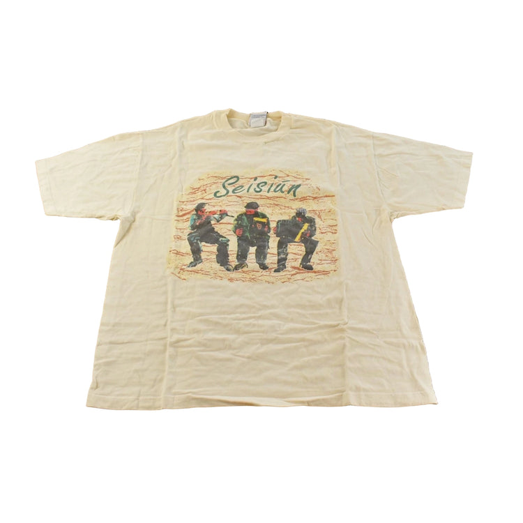 Vintage 1990s Seisiun Irish Music Souvenir T-Shirt Men's XL