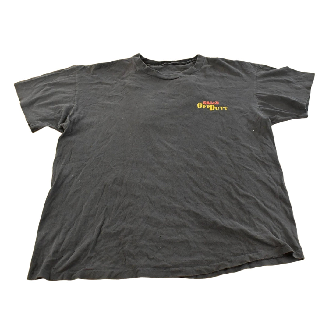 Vintage 1990s Blackbird Firefighters Graphic T-Shirt Men's XL