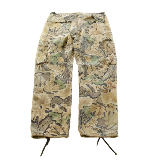 Vintage 1990s Liberty Advantage Realtree Camo Cargo Hunting Pants Men's 34 x 30