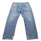 Vintage 2000s Levi's 505 Regular Straight Fit Denim Blue Jeans Men's 34 x 30