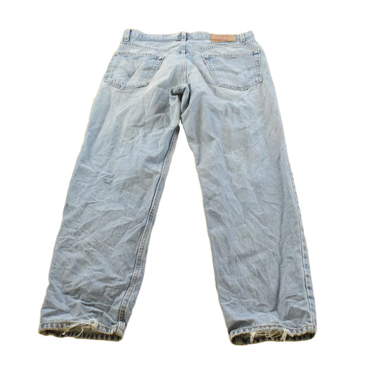 Vintage 2000s Levis Relaxed Fit 550 Denim Blue Jeans Men's 32 x 31.5