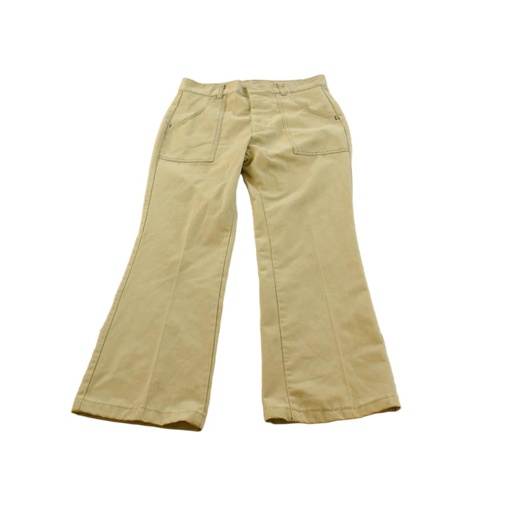 Vintage 1980s Sears Perma Prest Flare Pants Men's 30 x 29.5