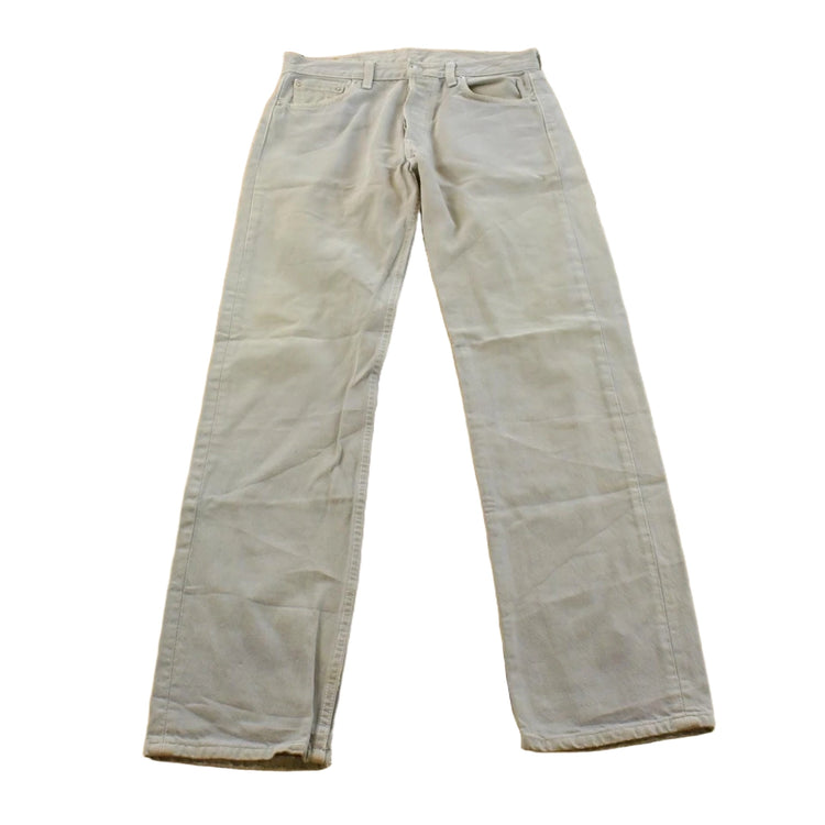 Vintage 1990s Levi's 501 Original Fit Gray Denim Jeans Men's 30 x 32