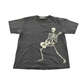 Vintage 1990's Skeleton Guitar T-Shirt Youth M