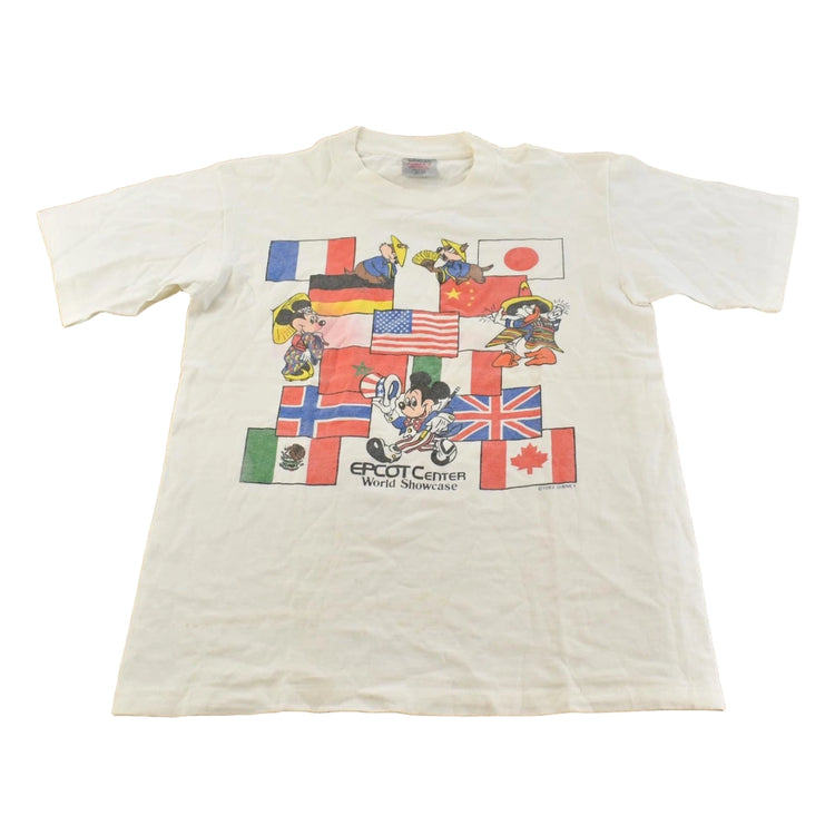 Vintage 1980s Walt Disney World Epcot Centre T-Shirt Men's M