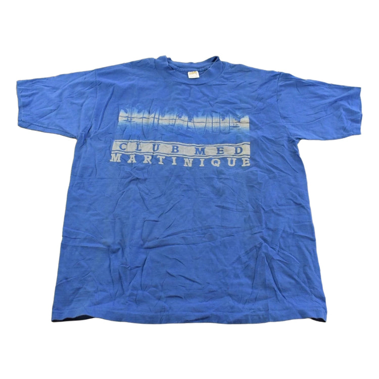 Vintage 1980s Club Med Matinique Travel Graphic T-Shirt Men's L