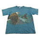Vintage 1990s Bald Eagle Nature Graphic T-Shirt Men's XL Men's Large