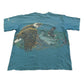 Vintage 1990s Bald Eagle Nature Graphic T-Shirt Men's XL Men's Large
